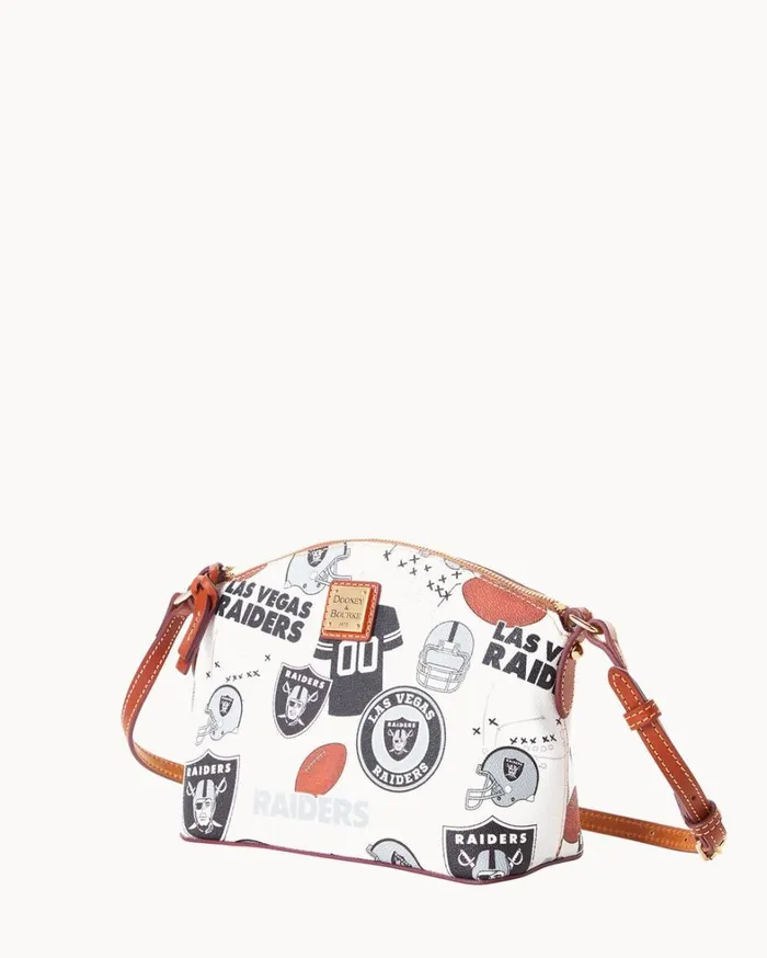 NFL Raiders Suki Crossbody Raiders Women Dooney and Bourke Crossbodies NFL Raiders Suki Crossbody Raiders Women Dooney and Bourke Crossbodies