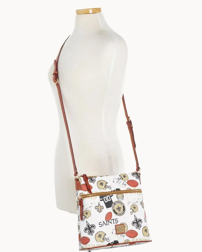 NFL Saints Crossbody Saints Women Dooney and Bourke Crossbodies NFL Saints Crossbody Saints Women Dooney and Bourke Crossbodies