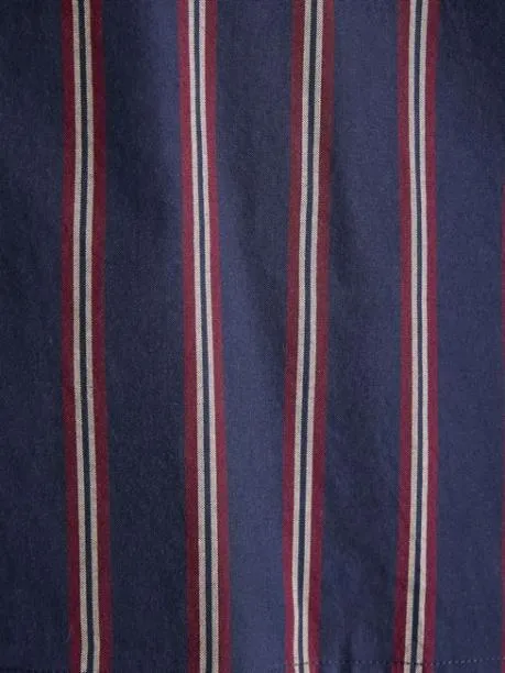 Nightwear Men Joules Navy Stripe Cotton Pyjama Set