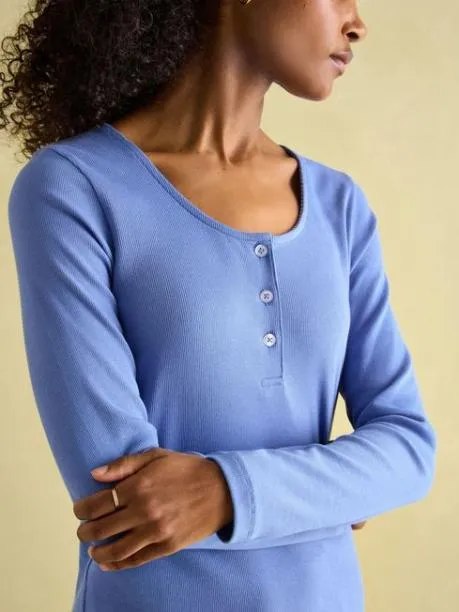 Nightwear Women Joules Blue Jersey Pyjama Set