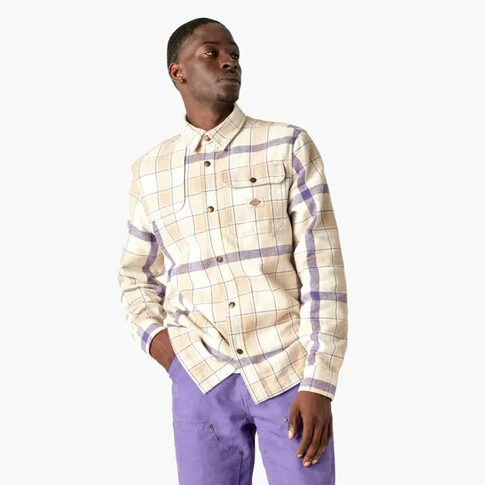 Nimmons Plaid Long Sleeve Shirt Light Plaid Light Plaid ncg Men Dickies Button Up Nimmons Plaid Long Sleeve Shirt Light Plaid Light Plaid ncg Men Dickies Button Up