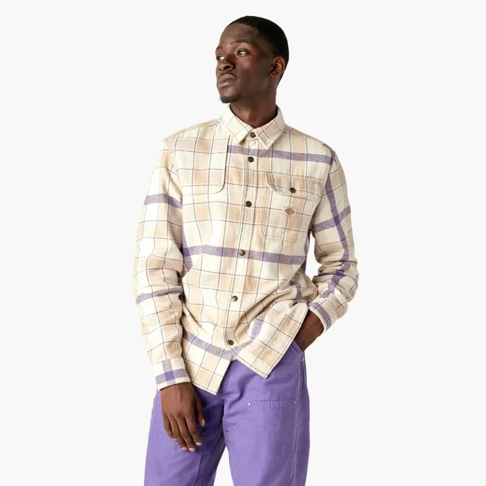 Nimmons Plaid Long Sleeve Shirt Light Plaid Light Plaid ncg Men Dickies Button Up Nimmons Plaid Long Sleeve Shirt Light Plaid Light Plaid ncg Men Dickies Button Up