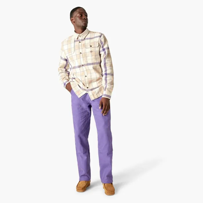 Nimmons Plaid Long Sleeve Shirt Light Plaid Light Plaid ncg Men Dickies Button Up Nimmons Plaid Long Sleeve Shirt Light Plaid Light Plaid ncg Men Dickies Button Up