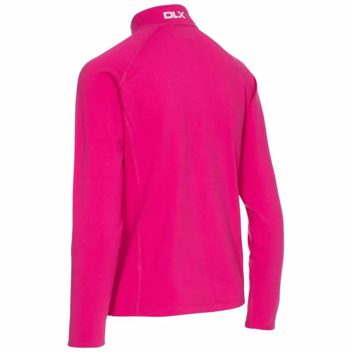Odette DLX 12 Zip Long Sleeve Active Top Fuchsia Women Trespass Gym and Sports Tops Odette DLX 12 Zip Long Sleeve Active Top Fuchsia Women Trespass Gym and Sports Tops