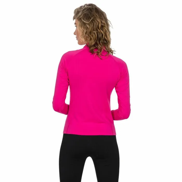 Odette DLX 12 Zip Long Sleeve Active Top Fuchsia Women Trespass Gym and Sports Tops Odette DLX 12 Zip Long Sleeve Active Top Fuchsia Women Trespass Gym and Sports Tops
