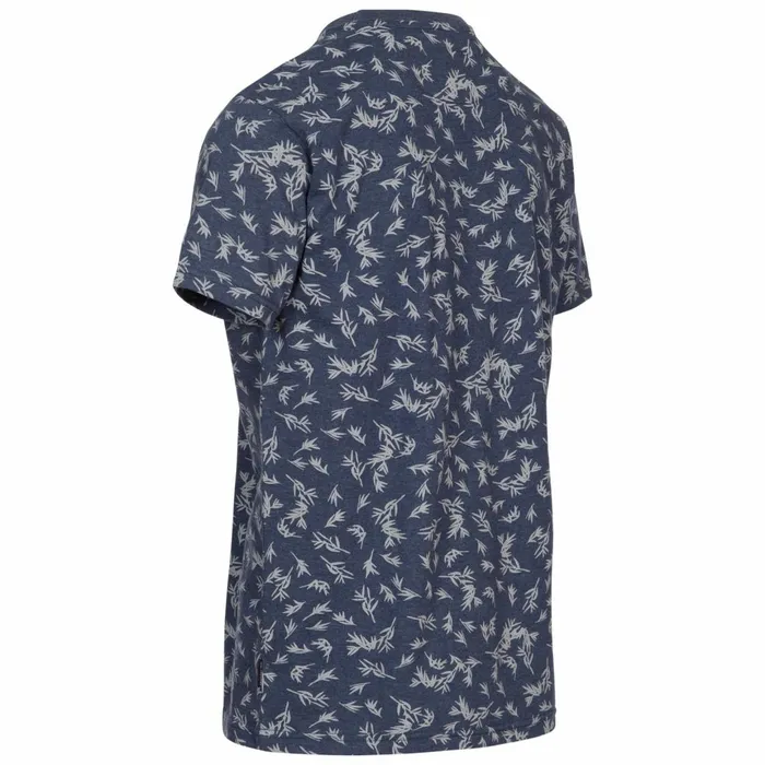 Orsen Printed TShirt Navy Marl Men Trespass TShirts