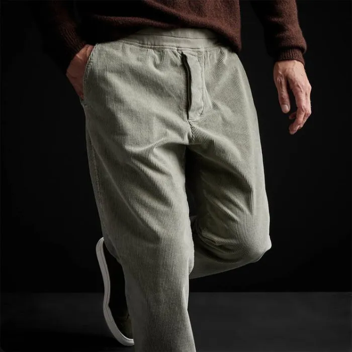 PantsDenim Men James Perse Relaxed Fit Corduroy Chino Concrete Pigment