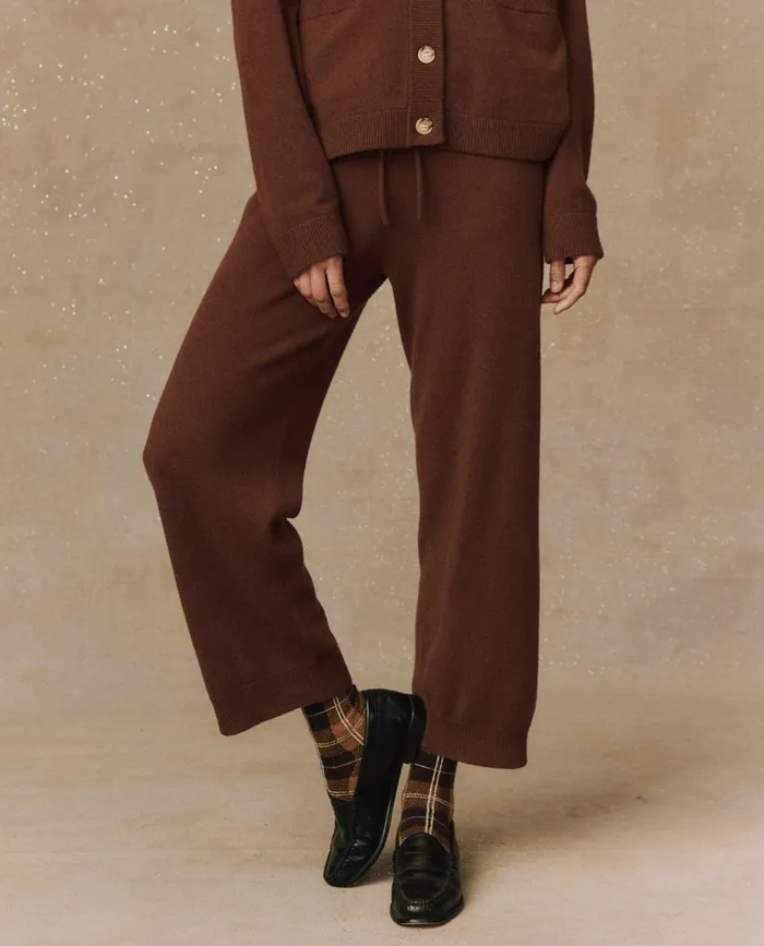 Pants Women The Great The Cashmere Lantern Pant Santal