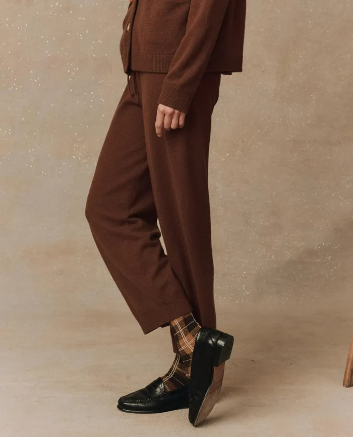 Pants Women The Great The Cashmere Lantern Pant Santal Pants Women The Great The Cashmere Lantern Pant Santal