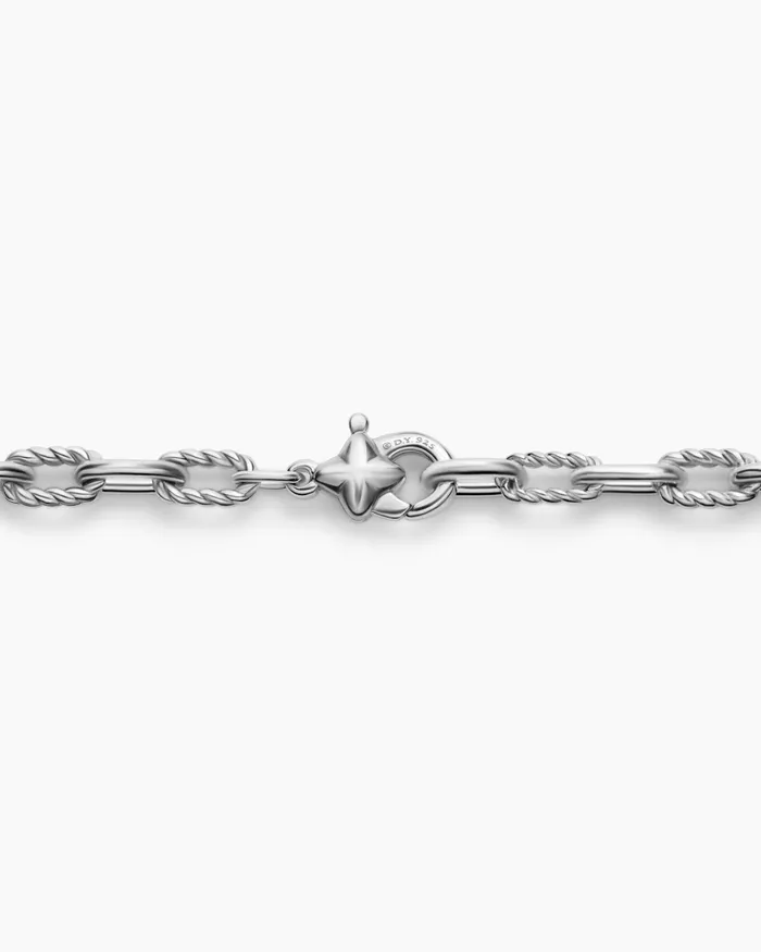 Pearl Classics Station Chain Necklace In Sterling Silver 3mm Women David Yurman Pearl Pearl Classics Station Chain Necklace In Sterling Silver 3mm Women David Yurman Pearl