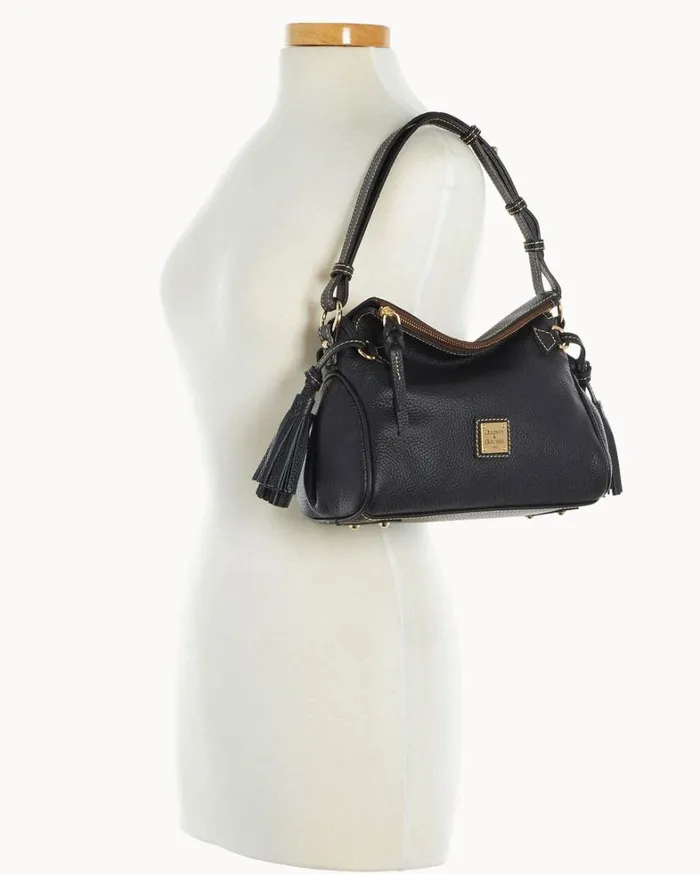 Pebble Grain Tassel Shoulder Bag Women Dooney and Bourke Shoulder Bags Pebble Grain Tassel Shoulder Bag Women Dooney and Bourke Shoulder Bags