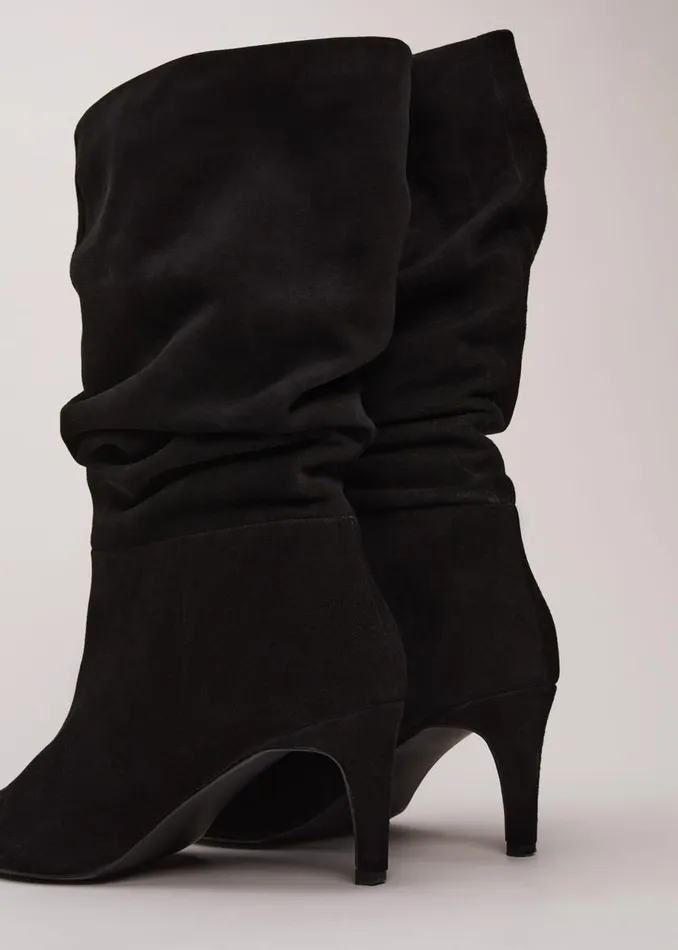 Phase Eight Boots Black Suede Boots Black 8211 Women