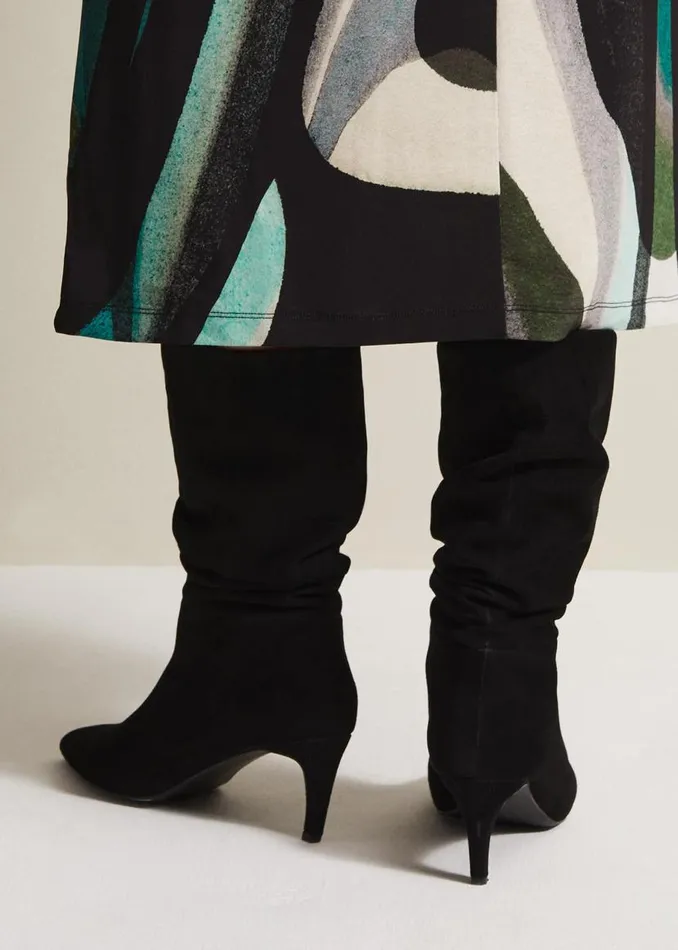 Phase Eight Boots Black Suede Boots Black 8211 Women