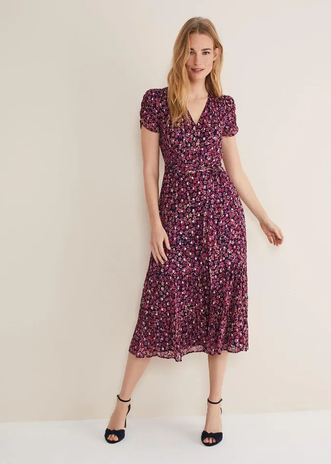 Phase Eight Dresses Azalea Ditsy Short Sleeve Midi Dress Pinkmulti 8211 Women Phase Eight Dresses Azalea Ditsy Short Sleeve Midi Dress Pinkmulti 8211 Women
