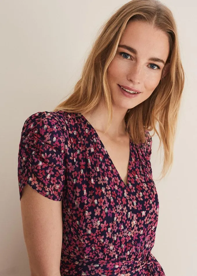 Phase Eight Dresses Azalea Ditsy Short Sleeve Midi Dress Pinkmulti 8211 Women Phase Eight Dresses Azalea Ditsy Short Sleeve Midi Dress Pinkmulti 8211 Women