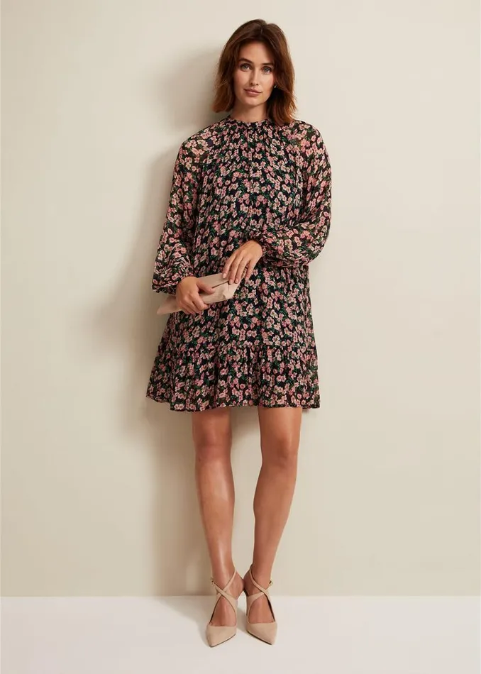 Phase Eight Dresses Betty Floral Print Swing Dress Multicoloured 8211 Women