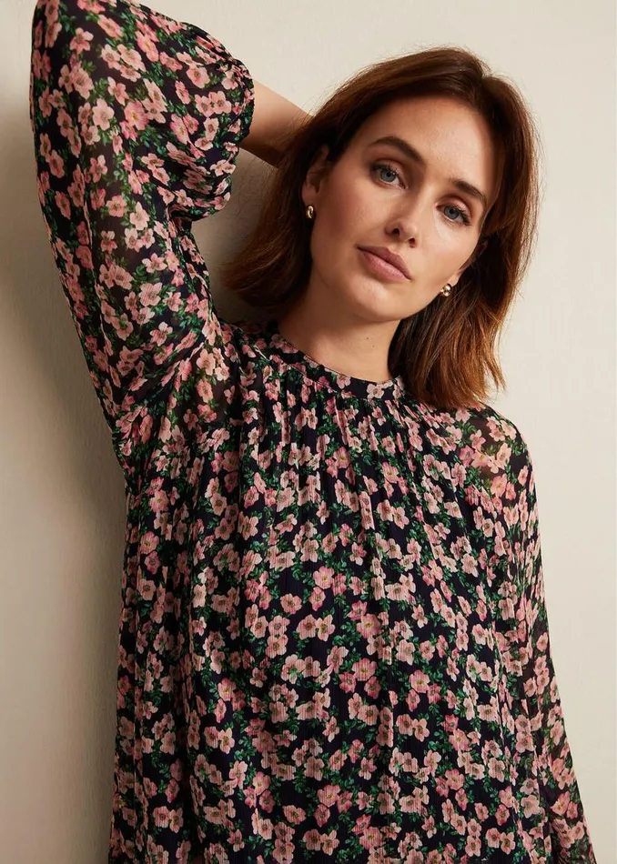 Phase Eight Dresses Betty Floral Print Swing Dress Multicoloured 8211 Women