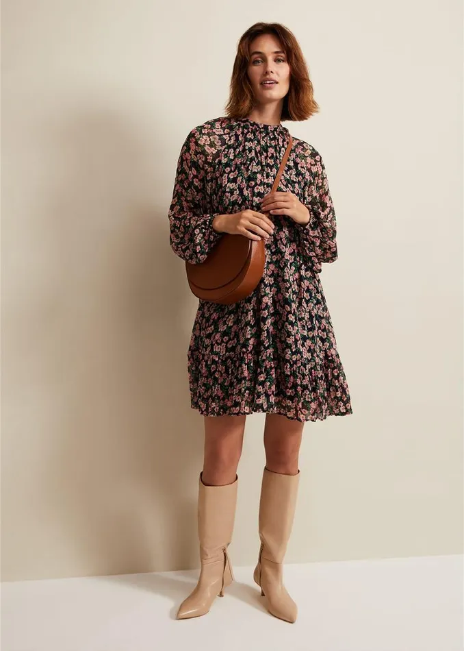 Phase Eight Dresses Betty Floral Print Swing Dress Multicoloured 8211 Women