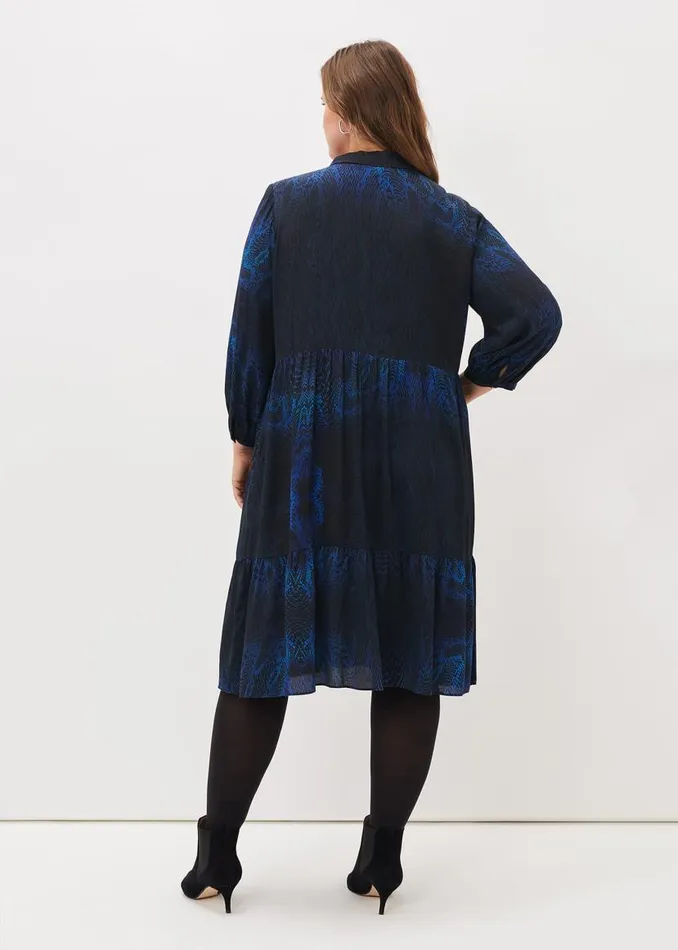 Phase Eight Dresses Charlotte Snake Print Dress Cobaltmulti 8211 Women