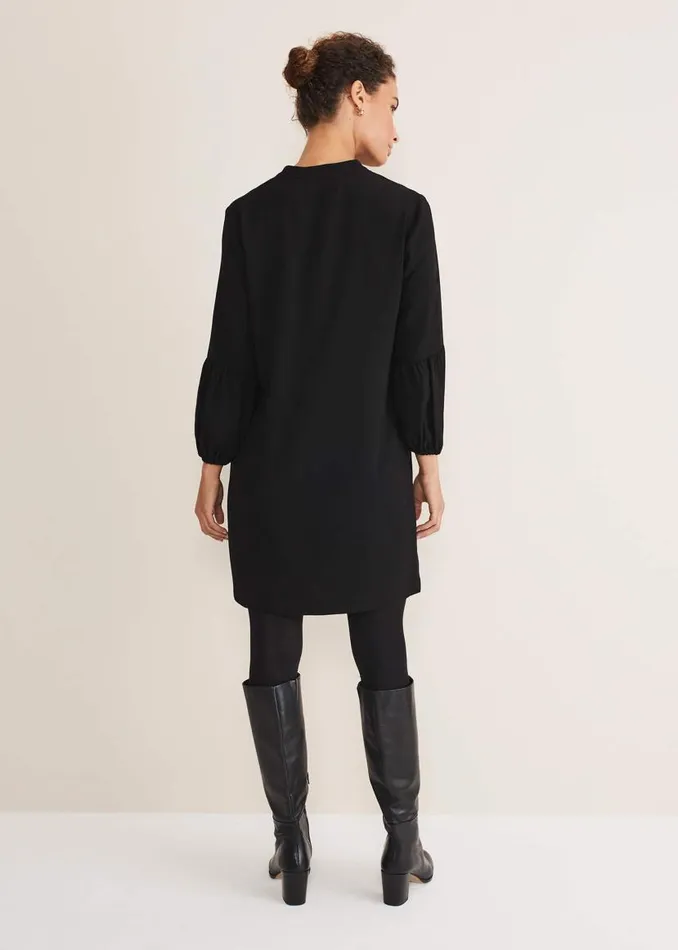 Phase Eight Dresses Charlotte Tunic Dress Black 8211 Women