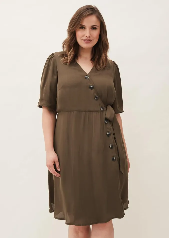 Phase Eight Dresses Henley Tie Dress Khaki 8211 Women