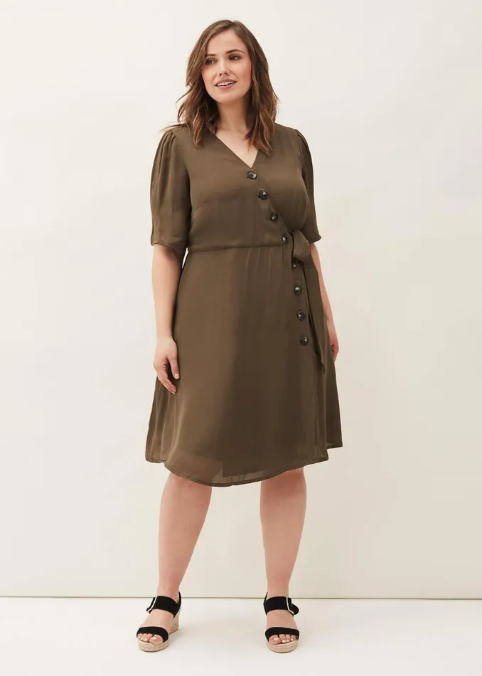 Phase Eight Dresses Henley Tie Dress Khaki 8211 Women