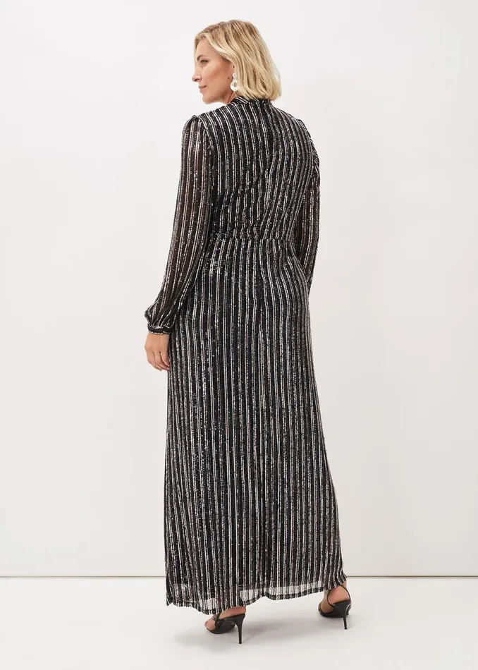 Phase Eight Dresses Jaylin Sequin Stripe Maxi Dress Multicoloured 8211 Women Phase Eight Dresses Jaylin Sequin Stripe Maxi Dress Multicoloured 8211 Women