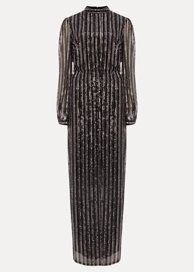 Phase Eight Dresses Jaylin Sequin Stripe Maxi Dress Multicoloured 8211 Women Phase Eight Dresses Jaylin Sequin Stripe Maxi Dress Multicoloured 8211 Women