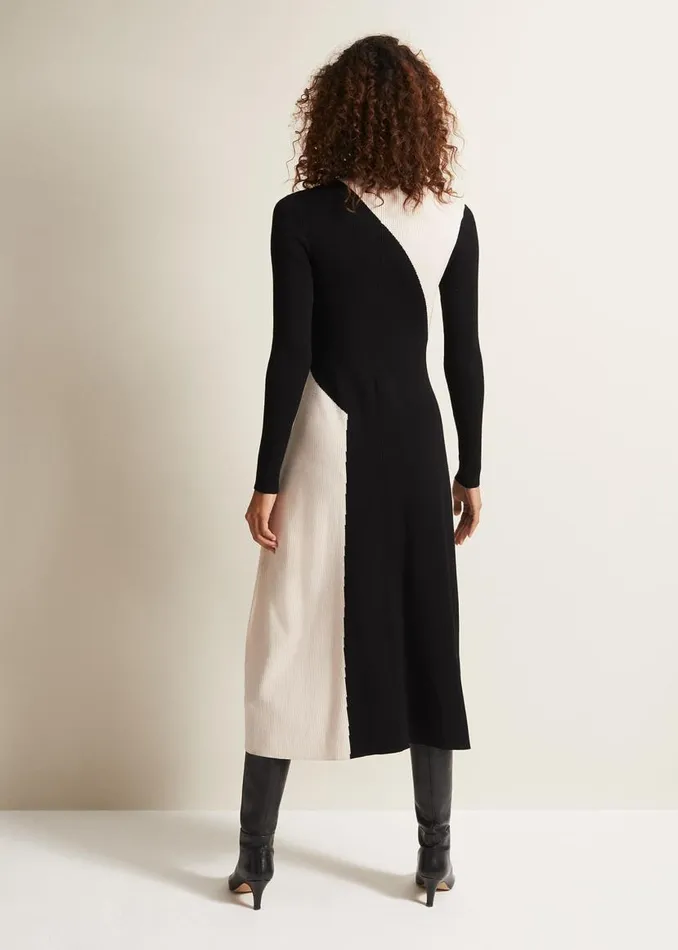 Phase Eight Dresses Julie Knitted Colourblock Midaxi Dress Blackmulti 8211 Women Phase Eight Dresses Julie Knitted Colourblock Midaxi Dress Blackmulti 8211 Women