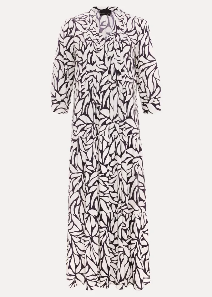 Phase Eight Dresses Penele Geo Midi Dress Purple 8211 Women