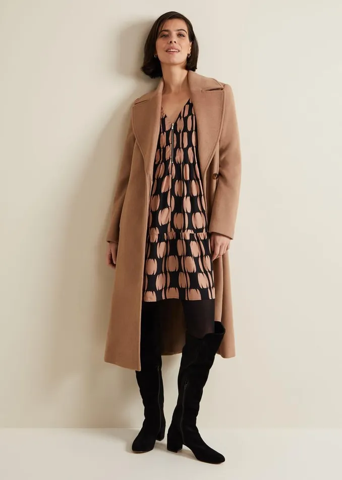Phase Eight Dresses Penele Spot Swing Dress Blackmulti 8211 Women