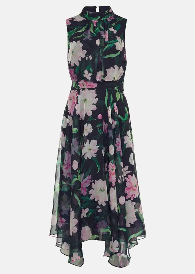 Phase Eight Dresses Petite Lucinda Floral Dress Multicoloured 8211 Women
