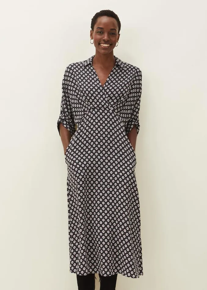 Phase Eight Dresses Ryleigh Geometric Print Midi Dress Blackraspberry 8211 Women Phase Eight Dresses Ryleigh Geometric Print Midi Dress Blackraspberry 8211 Women