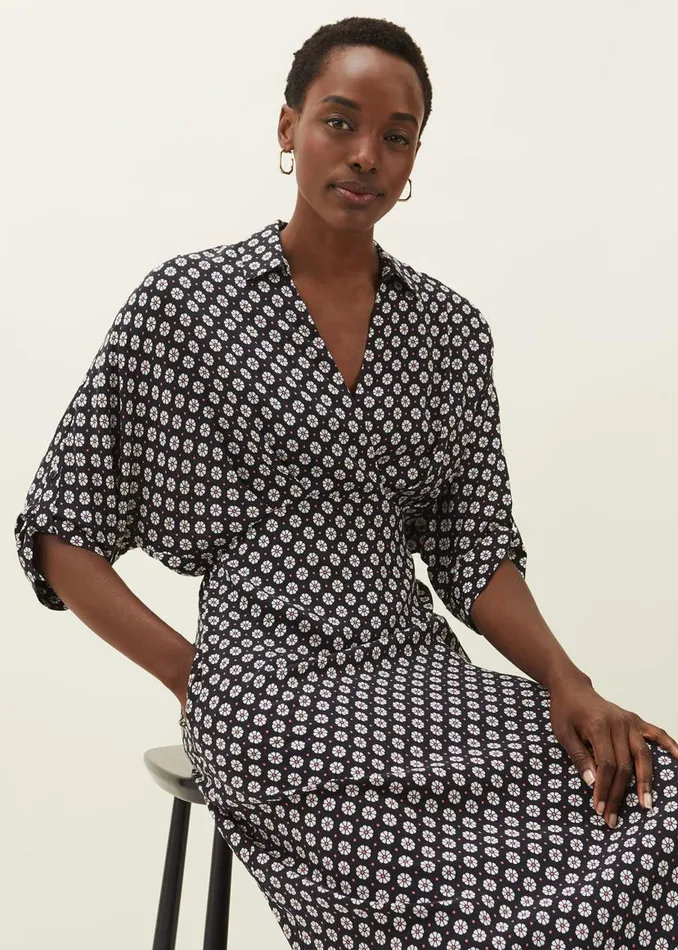 Phase Eight Dresses Ryleigh Geometric Print Midi Dress Blackraspberry 8211 Women Phase Eight Dresses Ryleigh Geometric Print Midi Dress Blackraspberry 8211 Women