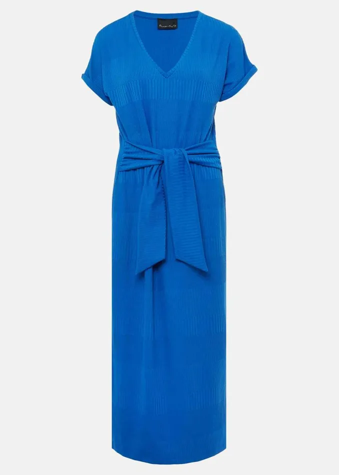 Phase Eight Dresses Yazmina Jersey Midi Dress Blue 8211 Women