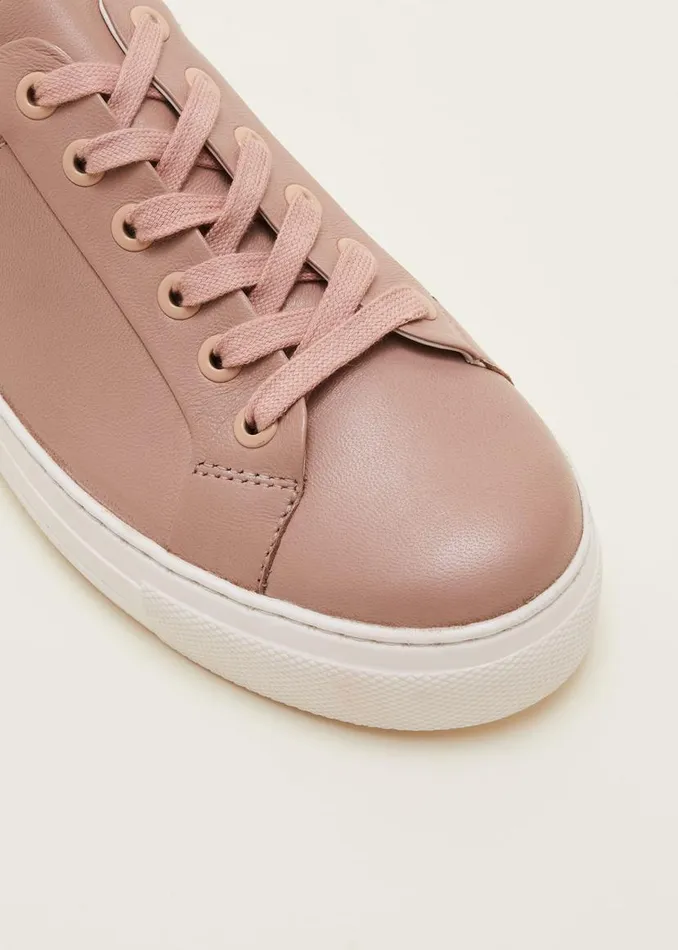 Phase Eight Flats Platform Trainers Light Pink 8211 Women