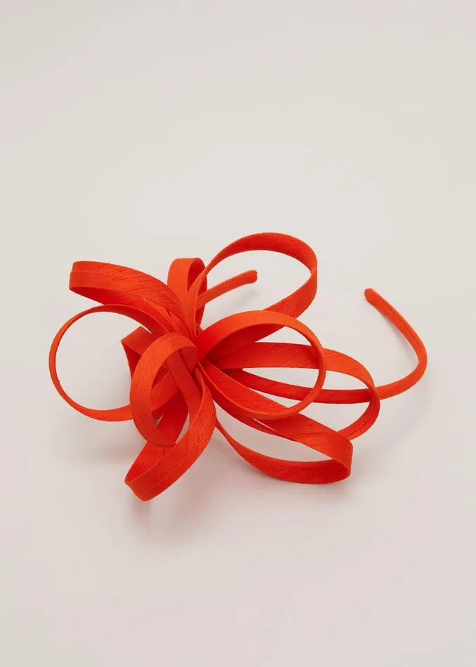 Phase Eight Headbands Triple Loop Headband Orange 8211 Women