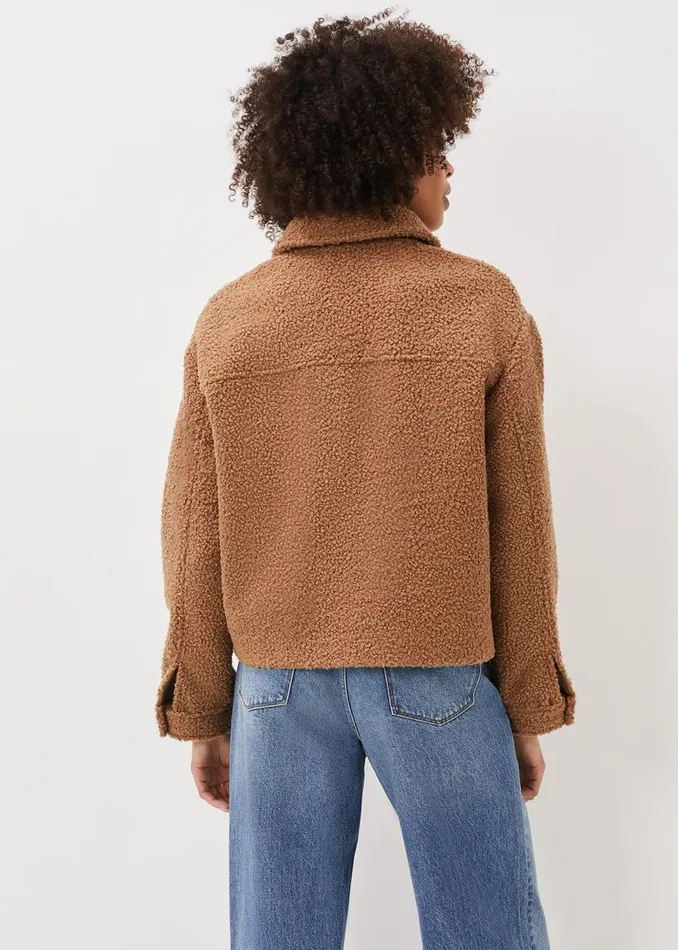 Phase Eight Jackets Blake Borg Jacket Camel 8211 Women