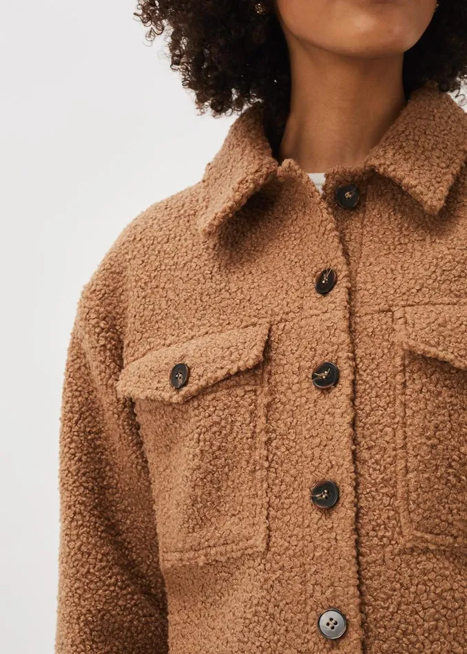 Phase Eight Jackets Blake Borg Jacket Camel 8211 Women