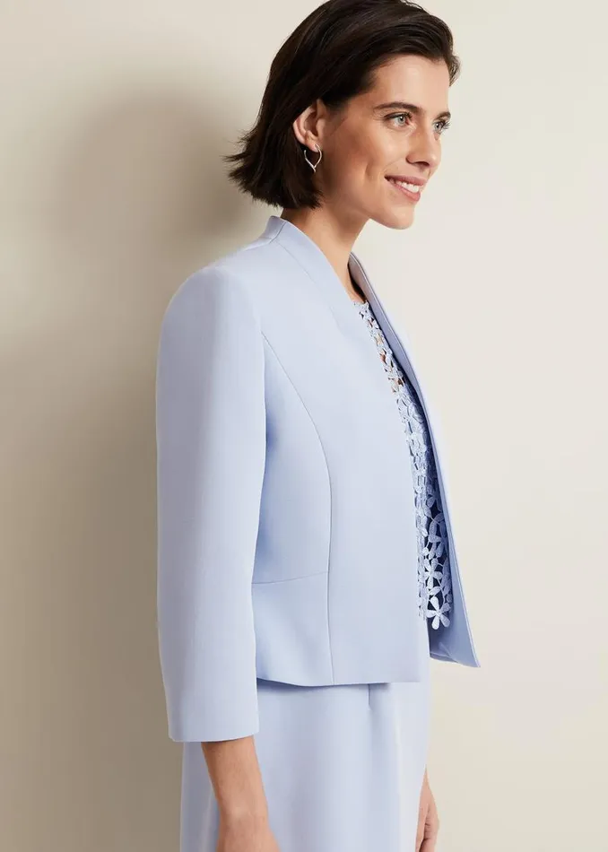 Phase Eight Jackets Daisy Jacket Pale Blue 8211 Women