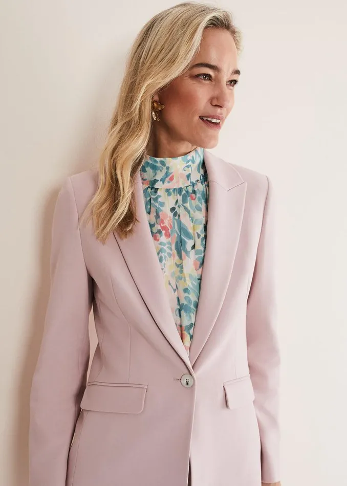 Phase Eight Jackets Eira Pink Blazer Pale Pink 8211 Women