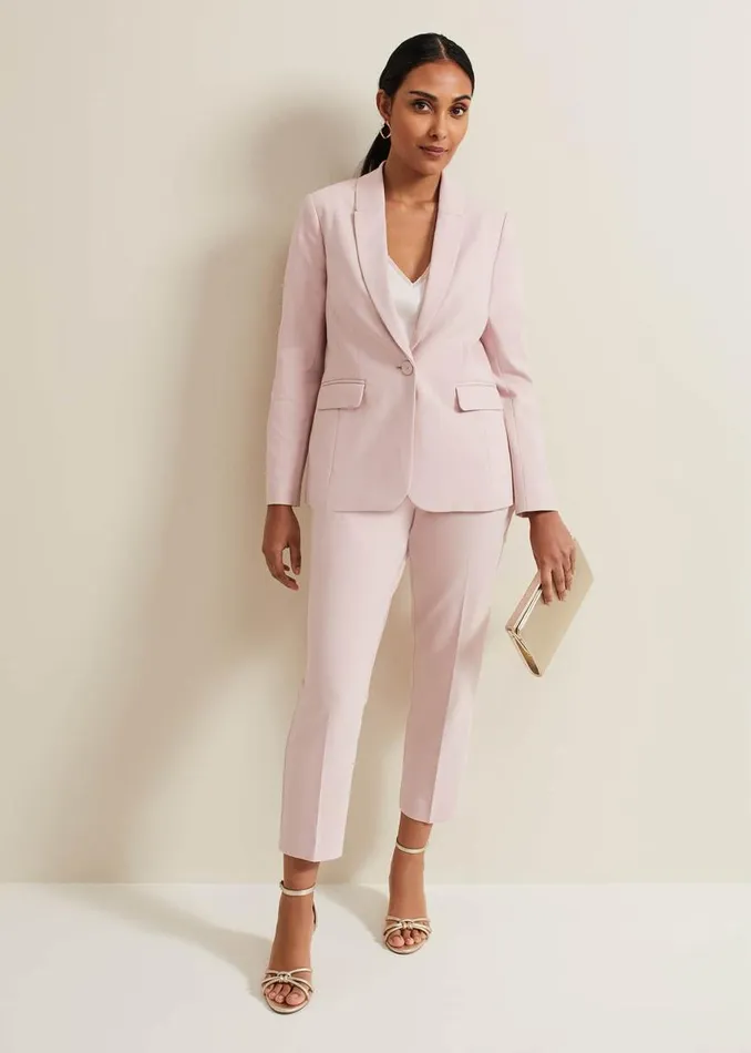 Phase Eight Jackets Petite Ulrica Fitted Jacket Antique Rose 8211 Women