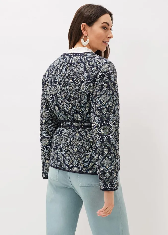 Phase Eight Jackets Polly Paisley Reversible Quilted Jacket Navymulti 8211 Women Phase Eight Jackets Polly Paisley Reversible Quilted Jacket Navymulti 8211 Women