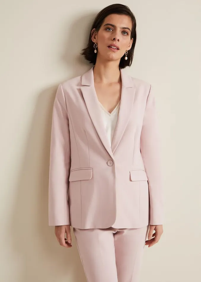 Phase Eight Jackets Ulrica Fitted Jacket Antique Rose 8211 Women
