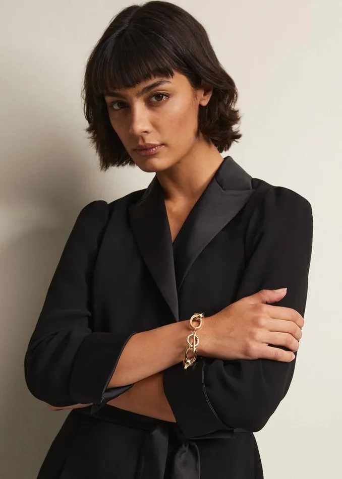 Phase Eight Jewellery Gold Chain Bracelet Gold 8211 Women