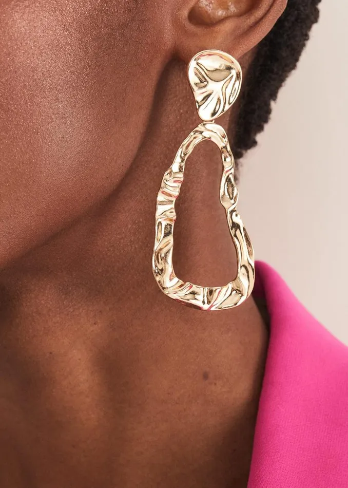 Phase Eight Jewellery Gold Drop Earrings Gold 8211 Women