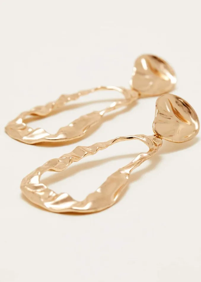 Phase Eight Jewellery Gold Drop Earrings Gold 8211 Women
