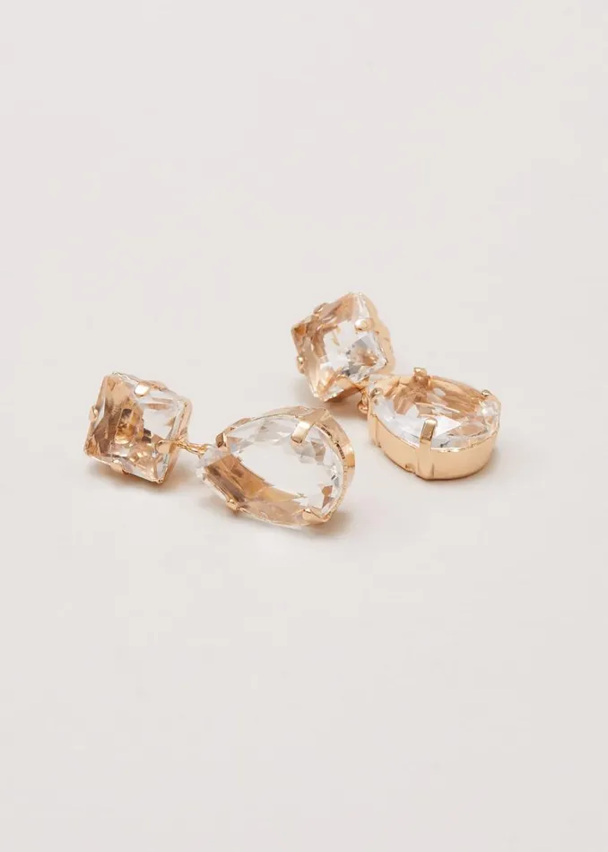 Phase Eight Jewellery Stone Teardrop Earrings Neutral 8211 Women