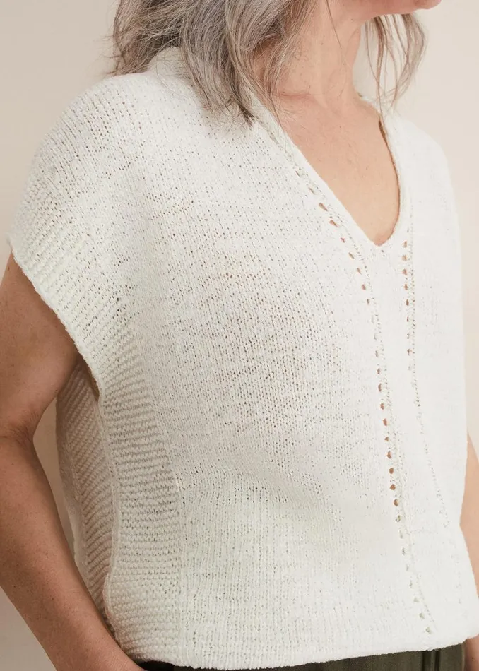 Phase Eight Knitwear Alana Textured Knit White 8211 Women