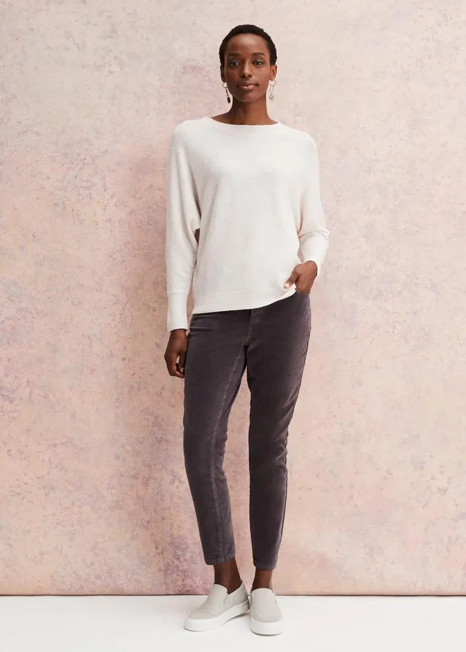 Phase Eight Knitwear Beatrice Cashmere Jumper Pale Pink 8211 Women